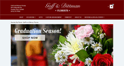 Desktop Screenshot of goffdittmanflorist.com